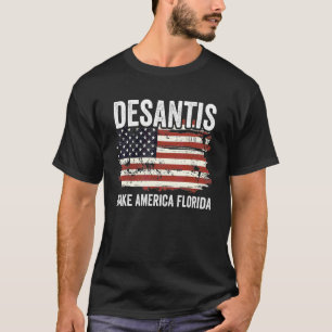 Camiseta Torne a América Flórida Desantis 2024 Eleição Vint