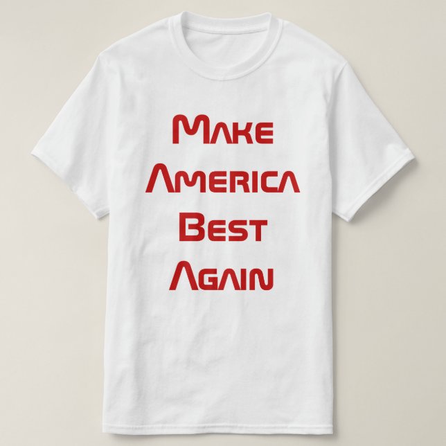Camiseta Torne a América Grande (Frente do Design)