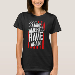 Camiseta Torne A América Rave Novamente O Festival Techno E