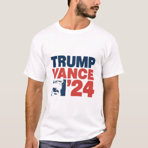 Camiseta Torne a América Segura Novamente Trump Vance 2024 