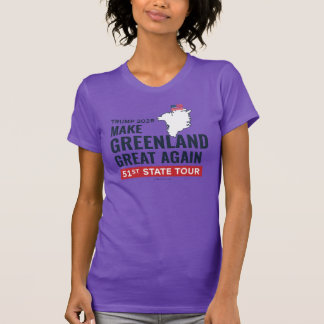 Camiseta Torne a Groenlândia Grande Novamente -