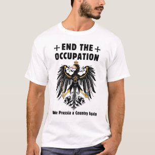 Camiseta Torne a Prússia um País Novamente Nacionalista Ant