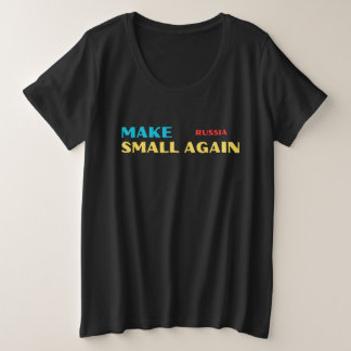 Camiseta Torne a Rússia pequena de novo - Discurso satírico