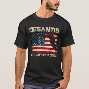 Camiseta Torne América na Flórida, DeSantis 2024 Eleição Vi