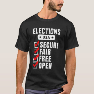 Camiseta Torne As Eleições Mais Seguras E Equitativas