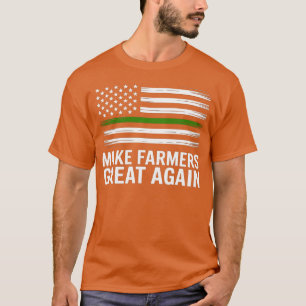 Camiseta Torne Nossos Agricultores Grandes Novamente Linha