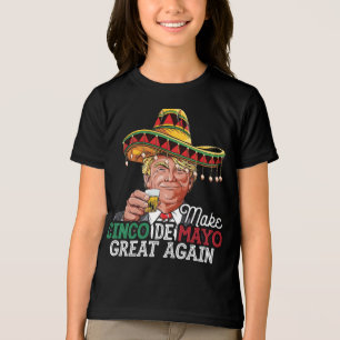 Camiseta Torne o Cinco de Mayo Grande Novamente-Mulheres Tr