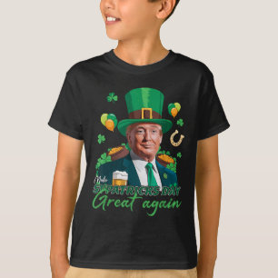 Camiseta Torne o Dia de São Patrício Grande Novamente Diver