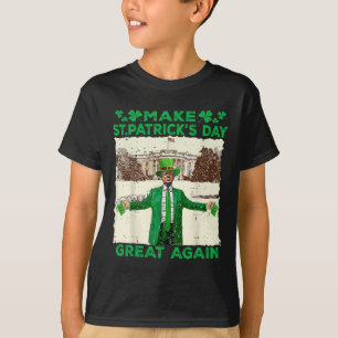 Camiseta Torne o Dia de São Patrício Grande Novamente Humor