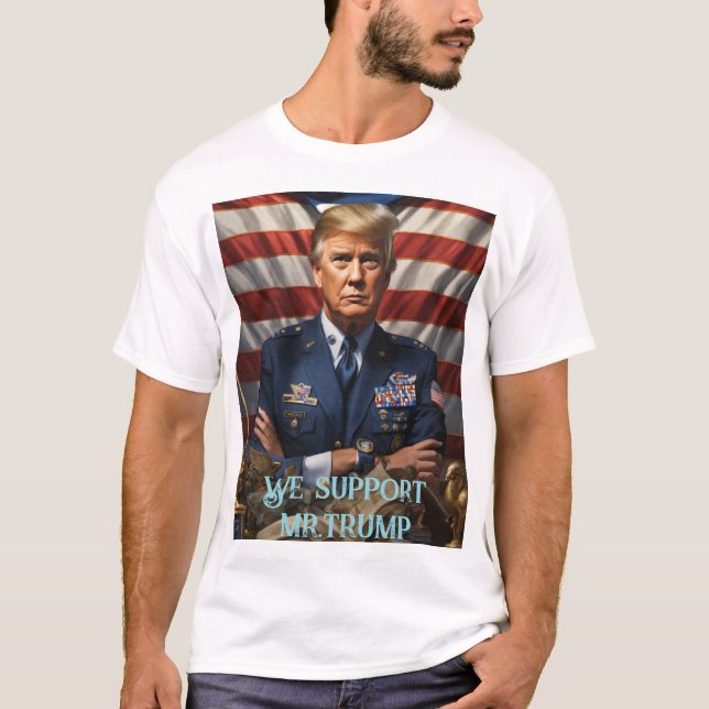 Camiseta "Torne o Excelente Americano novamente" (Frente)