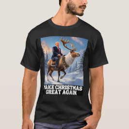 Camiseta Torne o Excelente de Natal novamente engraçado, Tr