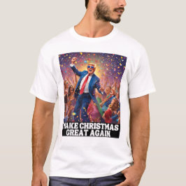 Camiseta Torne o Excelente de Natal novamente engraçado, Tr