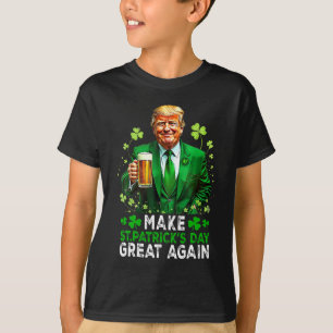 Camiseta Torne o Excelente do Dia de São Patrício de novo a