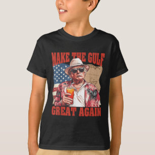 Camiseta Torne O Excelente Do Golfo Novamente Engraçado Gol