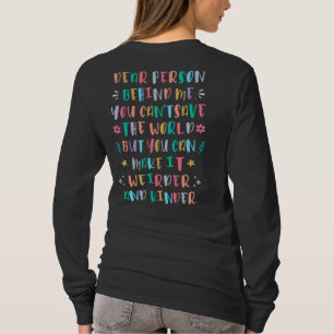 Camiseta Torne o mundo mais estranho e gentil