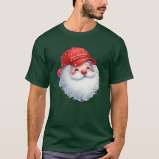 Camiseta Torne o Natal Grande Novamente Maga GOP Papai Noel