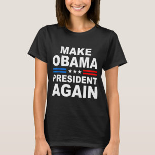Camiseta Torne Obama Presidente Novamente Obama Para Presid