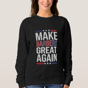 Camiseta Torne Os Barbeiros Grandes Novamente Barbeiros Par