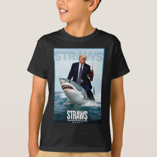 Camiseta Torne os Canudos Ótimos Novamente Projeto de Meme
