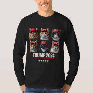 Camiseta Torne os gatos seguros novamente a eleição de Maga