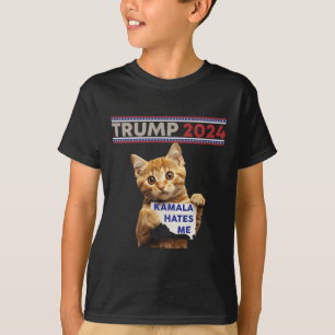 Camiseta Torne Os Gatos Seguros Novamente Para Trump