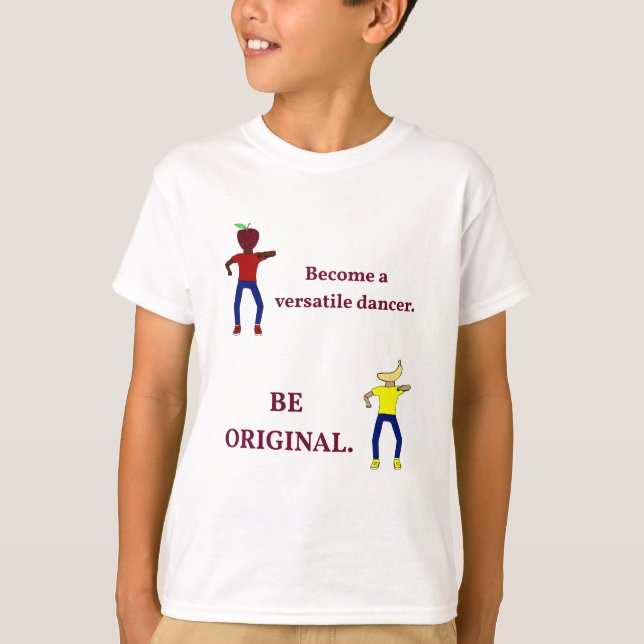 Camiseta Torne-se um Dançarino Versátil (Frente)