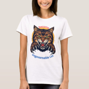 Camiseta Torne-se um Gato Ingovernável