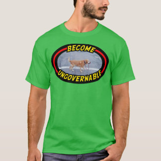 Camiseta Torne-se um meme engraçado ingovernável