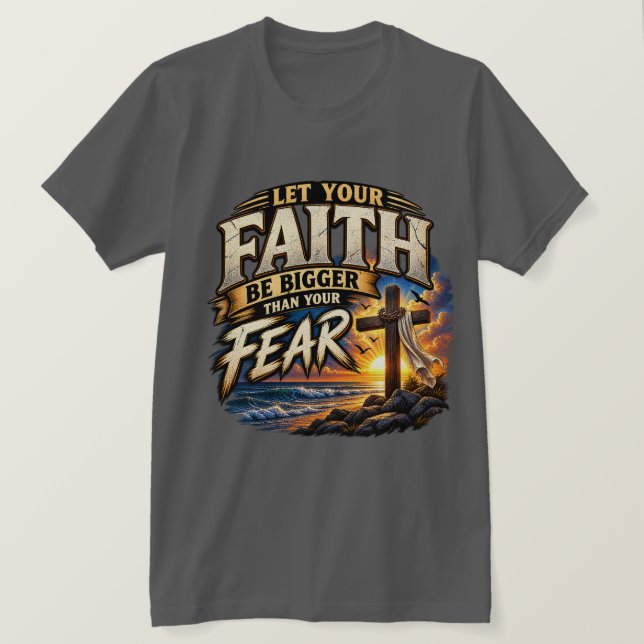 Camiseta Torne Sua Fé Maior (Frente do Design)
