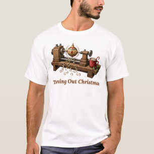 Camiseta Torneando o Natal Torneador de Madeira
