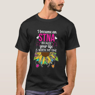 Camiseta Tornei-me um Auxiliar de Enfermagem Testado pelo E