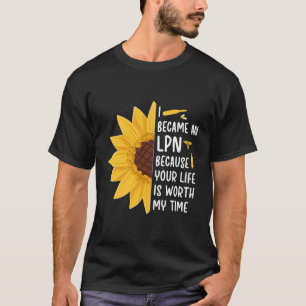 Camiseta Tornei-Me Um Enfermeiro De Enfermeira Prática De L