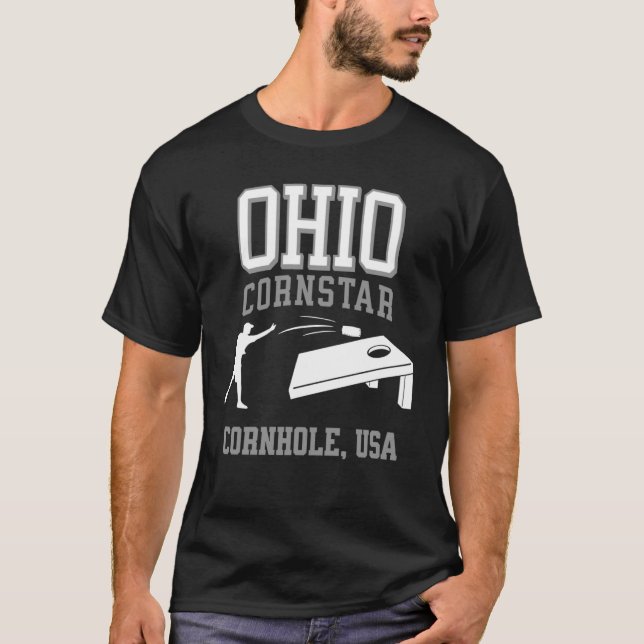 Camiseta Torneio Cornstar Lucky Cornhole (Frente)