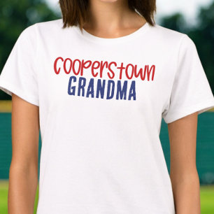 Camiseta Torneio de beisebol Cooperstown Grandma Nana