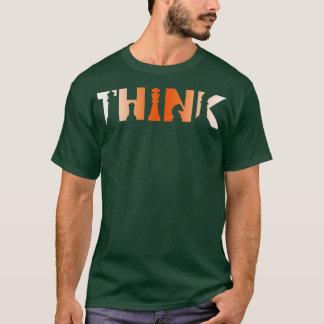 Camiseta Torneio De Jogadores De Xadrez Para Pensadores Sma