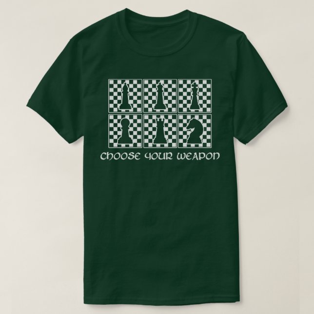 Camiseta Torneio De Jogadores De Xadrez Para Pensadores Sma (Frente do Design)