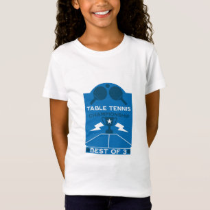Camiseta Torneio de Tênis de mesa de 