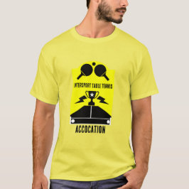 Camiseta Torneio de Tênis de mesa de