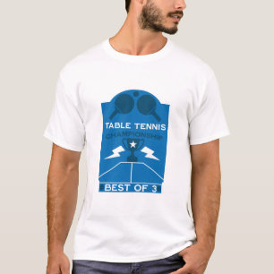 Camiseta Torneio de Tênis de mesa de 