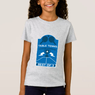 Camiseta Torneio de Tênis de mesa de 