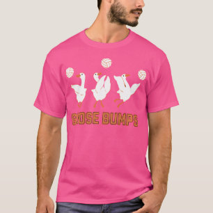 Camiseta Torneiras de gansos de voleibol Engraçado Voleibol