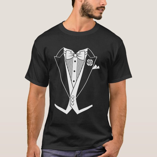 Camiseta Torneiras Tuxedo White Tie (Frente)