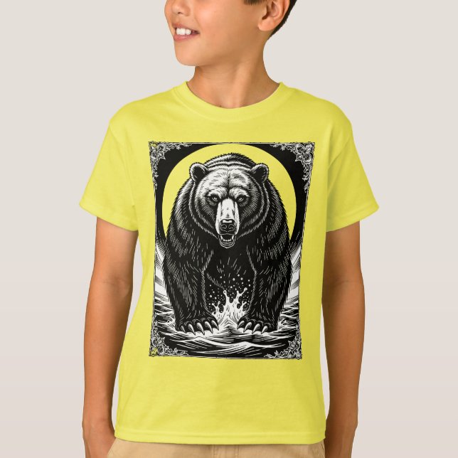 Camiseta Torngarsuk Espírito Urso do Extremo Norte (Frente)