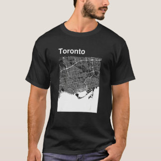 Camiseta Toronto Canada Classic City Map Graphic
