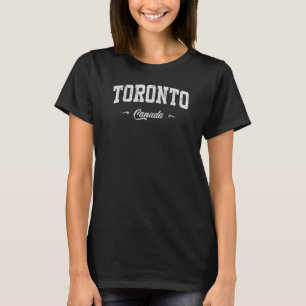 Camiseta Toronto Canadá Esporte Souvenir Estilo Varsity