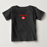 Toronto Canada Flag Dark Color (Cor de escuridão d