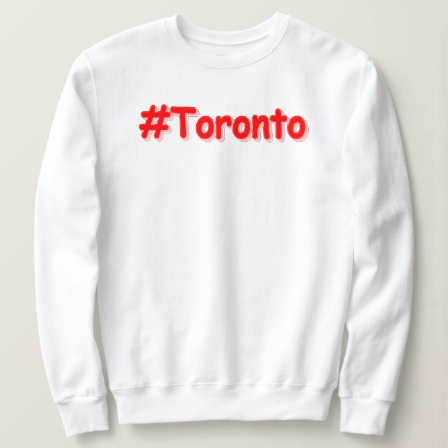 Camiseta "#Toronto" Design. Comprar Agora (Frente do Design)