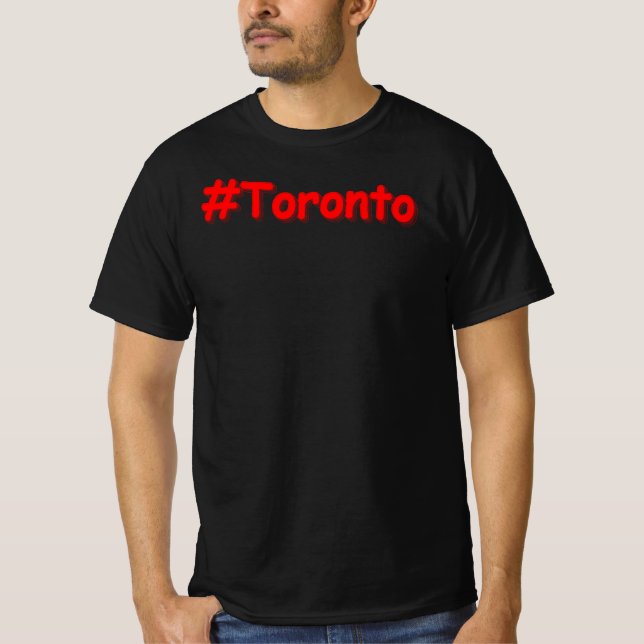Camiseta "#Toronto" Design. Comprar Agora (Frente)