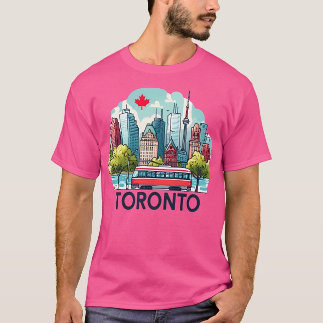 Camiseta Toronto Ontario Canadá (Frente)