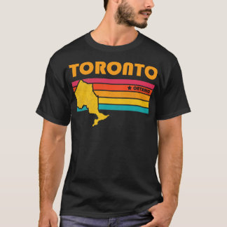 Camiseta Toronto Ontario Canada Vintage angustiou Souvenir